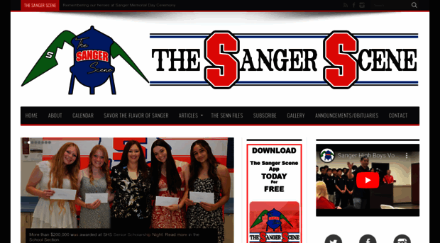 thesangerscene.com