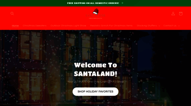 thesantaland.com