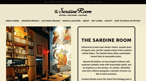 thesardineroom.com