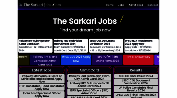thesarkarijobs.com