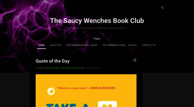 thesaucywenchesbookclub.blogspot.com