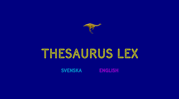 thesauruslex.com
