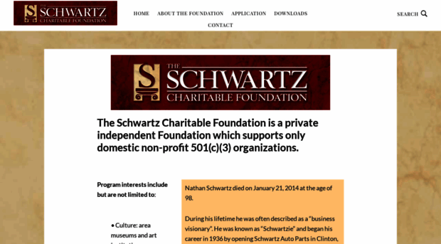 theschwartzfoundation.org