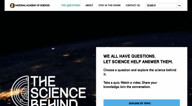 thesciencebehindit.org