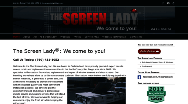 thescreenlady.net