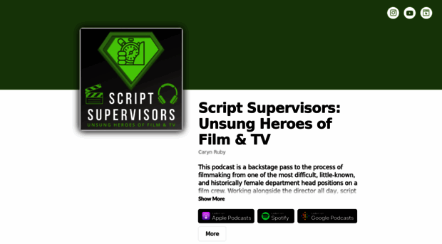 thescriptsupervisorpodcast.buzzsprout.com