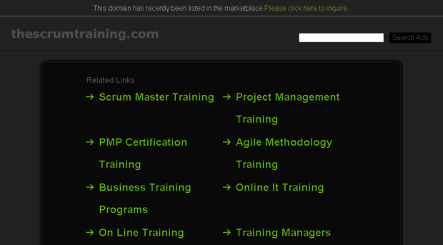 thescrumtraining.com