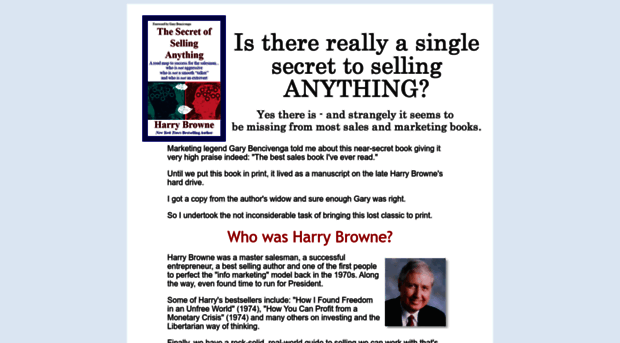 thesecretofsellinganything.com