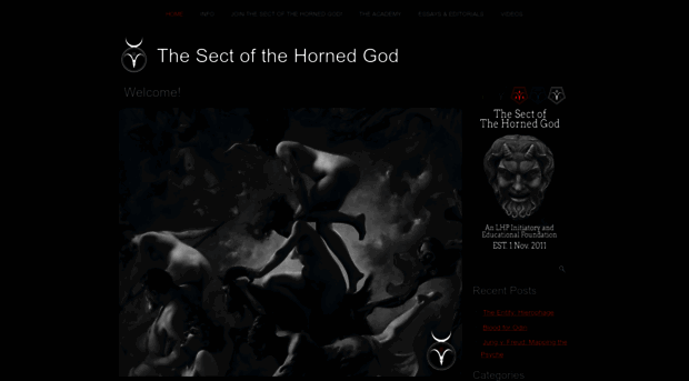 thesectofthehornedgod.com