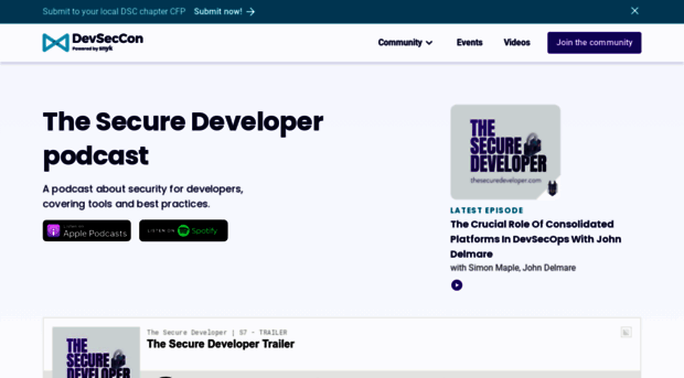 thesecuredeveloper.com