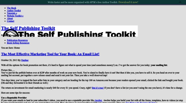 theselfpublishingtoolkit.com