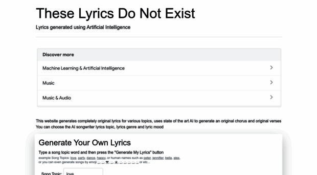 theselyricsdonotexist.com
