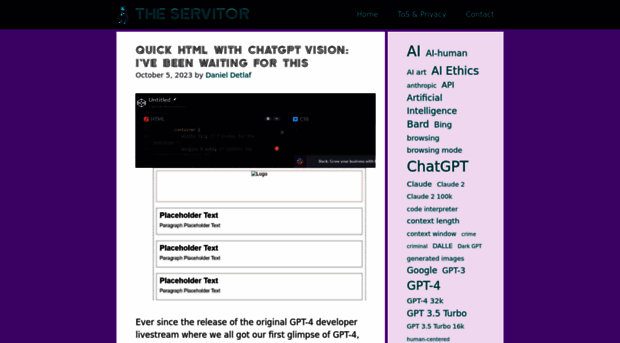 theservitor.com