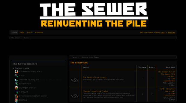 thesewer.freeforums.net
