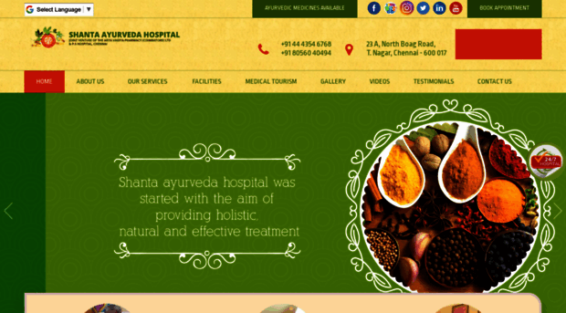 theshantaayurvedahospital.com