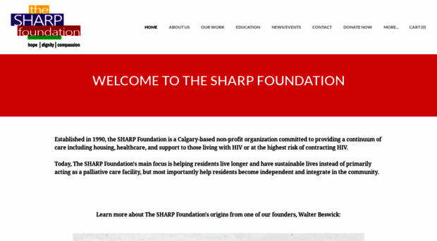 thesharpfoundation.com