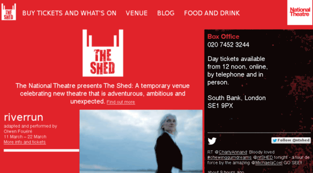 theshed.nationaltheatre.org.uk