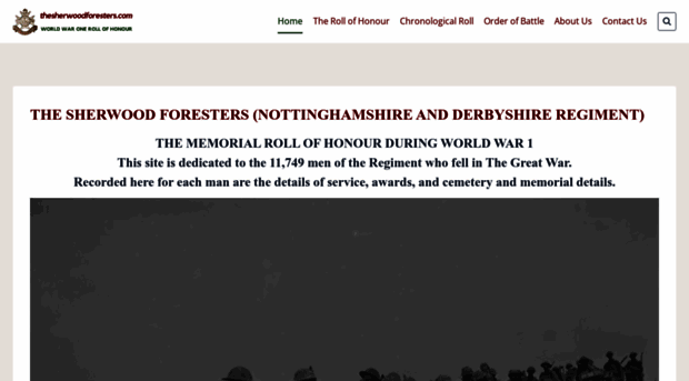 thesherwoodforesters.com