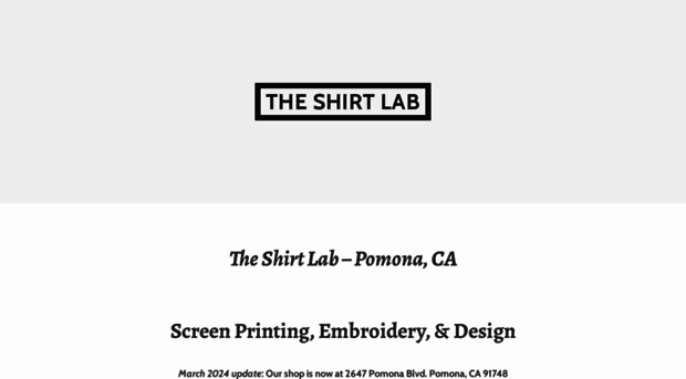 theshirtlab.com