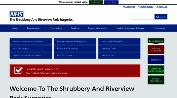 theshrubberysurgery.co.uk