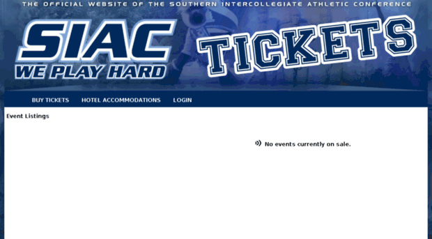 thesiactickets.universitytickets.com