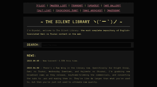 thesilentlibrary.com