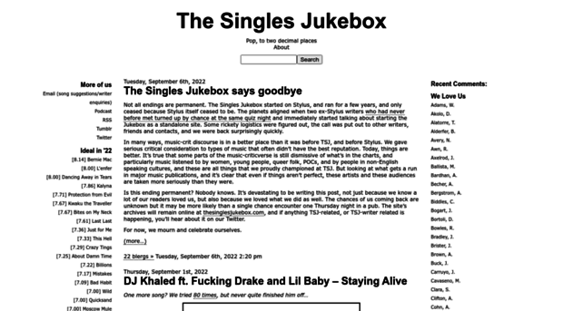 thesinglesjukebox.com