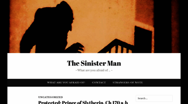 thesinisterman.com