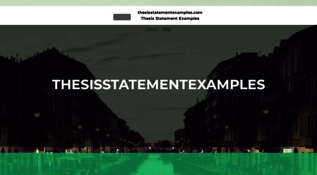 thesisstatementexamples.com