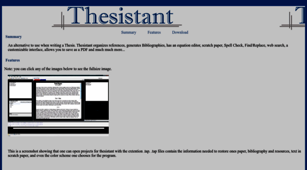 thesistant.sourceforge.net