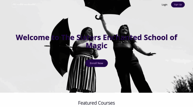 thesistersenchantedschoolofmagic.com