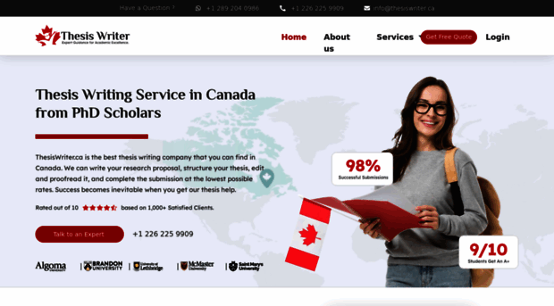 thesiswriter.ca