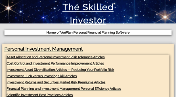 theskilledinvestor.com