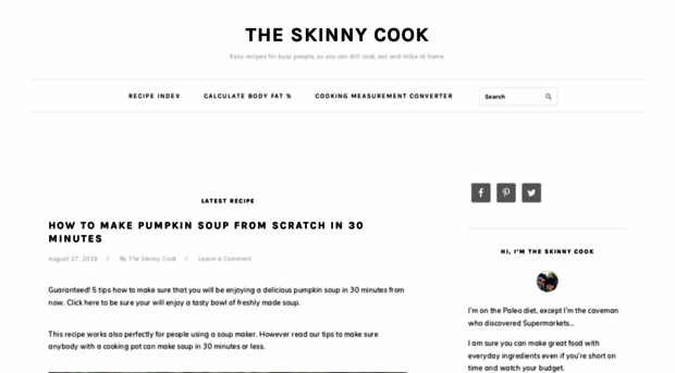 theskinnycook.com