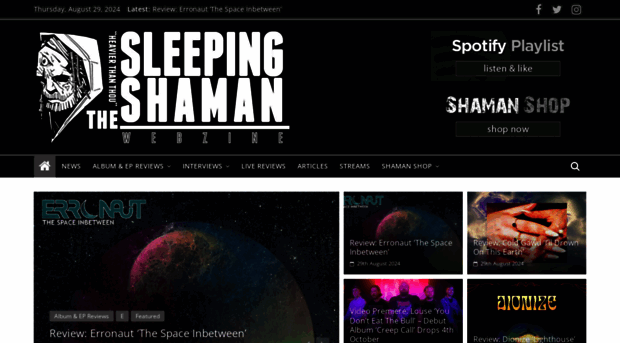 thesleepingshaman.com