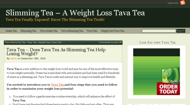 theslimmingtea.com