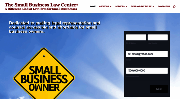 thesmallbusinesslawcenter.com