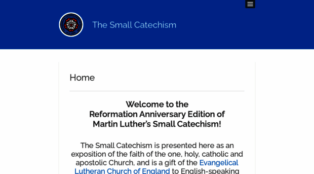 thesmallcatechism.org