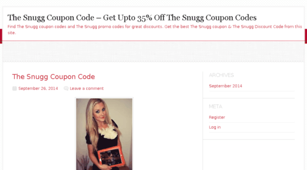 thesnuggcouponcode2014.wordpress.com