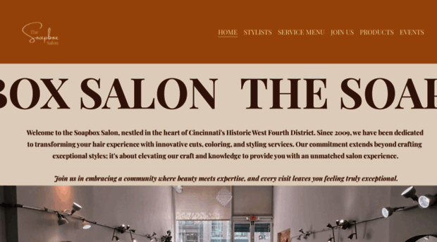 thesoapboxsalon.com