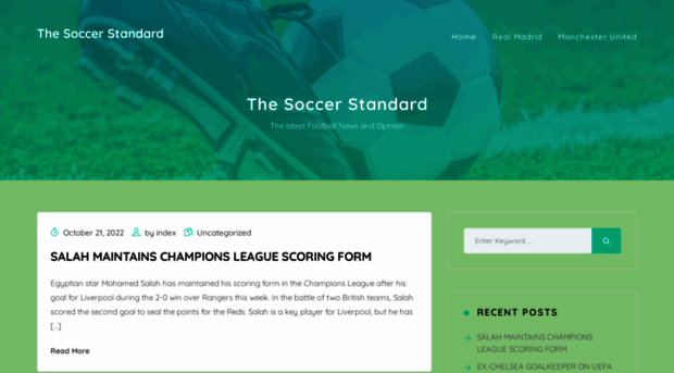 thesoccerstandard.com