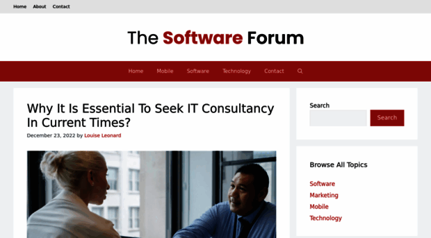 thesoftwareforum.com