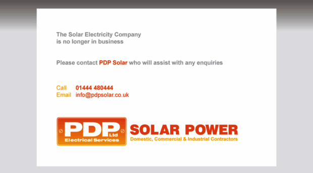 thesolarelectricitycompany.com