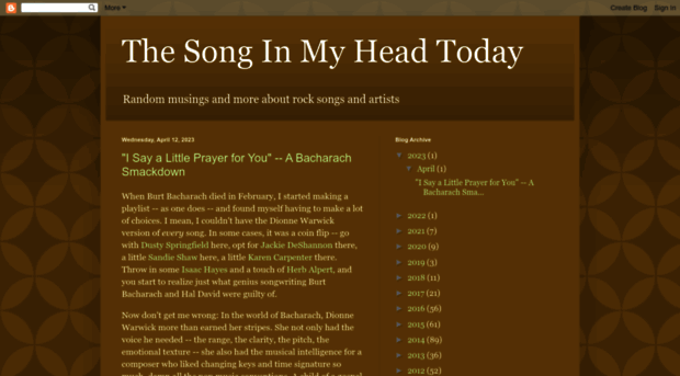 thesonginmyheadtoday.blogspot.com