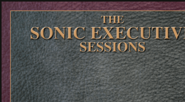 thesonicexecutivesessions.com