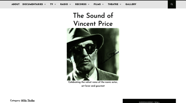 thesoundofvincentprice.com