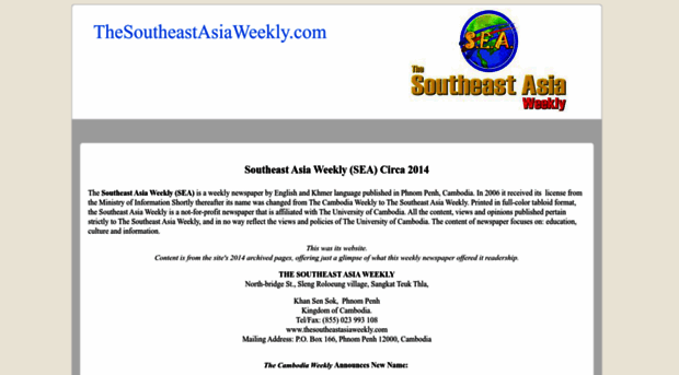 thesoutheastasiaweekly.com