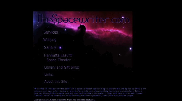 thespacewriter.com