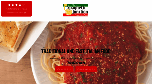 thespaghettishopcatering.com