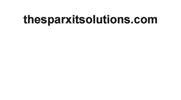 thesparxitsolutions.com